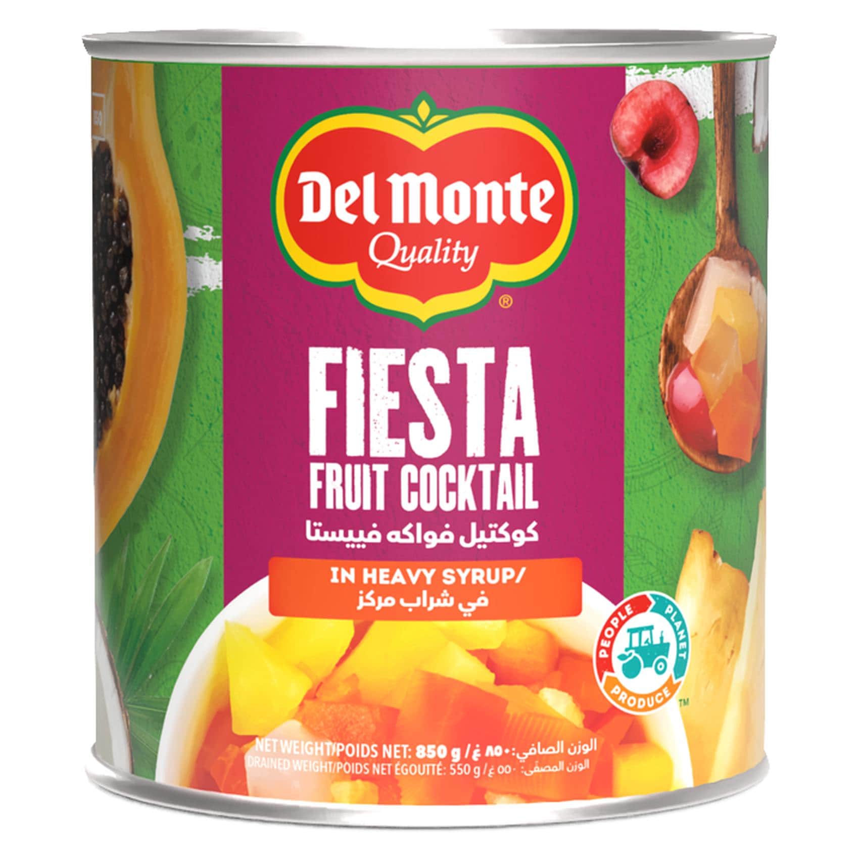 Buy Del Monte Fiesta Fruit Cocktail in Heavy Syrup, 850g Online