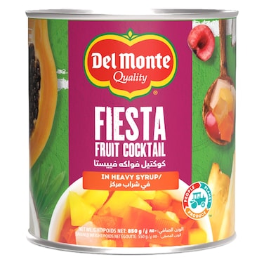 Del Monte Fiesta Fruit Cocktail in Heavy Syrup, 850g