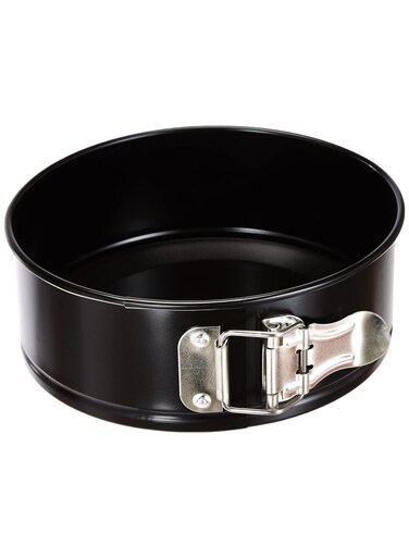 623237 Delcia Black Edition Springform Cake Tin 1 Base Diameter 18 Cm Black