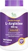 NBL Natural, L-Arginine 1,000 mg, Nitric Oxide Precursor*, Amino Acid, 120 Tablets