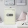 Rubik Safe Box Large with Digital Keypad and key Lock for Home Office Documents Jewelry Money Safety (Size 50x35x30cm) Off White