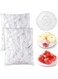 Khazna Fresh Keeping Bags Canning Lids, 200pcs Food Covers,Reusable Elastic Food Storage Covers, Plastic Sealing Elastic Stretch Adjustable Bowl Lids, Universal Kitchen Wrap Seal Bags for Cover Food