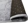 Fabienne Premium Prayer Mat 80x120cm Grey Large Size Padded Prayer Rug Plush Velvet Top Anti-Slip Islamic Sajadah
