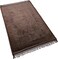 Fabienne Premium Prayer Mat 80x120cm Brown Large Size Thick Padded Prayer Rug Plush Velvet Top Anti-Slip Islamic Sajadah
