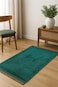 Fabienne Premium Prayer Mat 80x120cm Dark Green Large Size Thick Padded Prayer Rug Plush Velvet Top Anti-Slip Islamic Sajadah