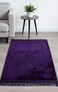 Fabienne Premium Prayer Mat 80x120cm Purple Large Size Thick Padded Prayer Rug Plush Velvet Top Anti-Slip Islamic Sajadah
