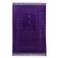 Fabienne Premium Prayer Mat 80x120cm Purple Large Size Thick Padded Prayer Rug Plush Velvet Top Anti-Slip Islamic Sajadah