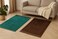 Pack of 4 Prayer Rugs 80x120cm Multicolor Large Size Padded Prayer Mats Combo Set Plush Velvet Top Anti-Slip Islamic Sajadah Set