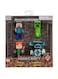 Jada Toys MINECRAFT 2.5 INCH FIGURE 4 PACK, 1 size, 253262001