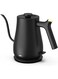 Gooseneck Electric Kettle, Electric Tea Kettles, Water Boiler &amp; Heater With Auto Shut-off, Stainless Steel Kettle Water Boiler, Quick Heating for Pour Over Coffee, Brew Tea, Hot Water, 0.8L Black