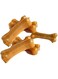 Coodipet Dog Chewing Bones 5 cm x 5 Pieces，Small 2 inch Pressed Bones x 5 Natural Rawhide Dog Treats