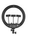 18 Inch LED Ring Light with Tripod and 3 Phone Holders