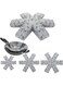 MAKINGTEC Pot and Pan Protectors, 12 Pcs with 3 Different Sizes, Cookware Protector Pots, Pans Dividers, Anti-Slip Pans Separator to Avoid Scratching or Marring When Stacking