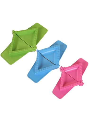Dubai Gallery 3-Piece Dumpling Pastry Moulds Multicolour 3X11Centimeter