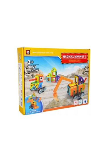 Xinbida Magical Magnetic Blocks 78-Pcs 7211C