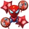 Birthday Helium Foil Cartoon Balloons for Celebrations and Decoration Set of 5   Spiderman