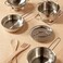 Colorland - Kitchen Playset 8 Pcs Pots &amp; Pans Set , Kitchen Cookware Set For Toddlers and Kids