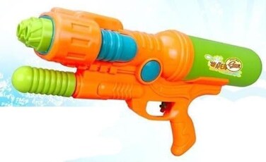 لعبة إطلاق الماء من كولور لاند تويز للأطفال   لعبة إطلاق نار ممتعة للعب في الهواء الطلق، هدية مثالية للحفلات