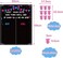 Baby Gender Reveal Board - Voting Poster with Stickers, Chalkboard Design Party Games Kit, Boy Girl Voting Stickers, Party Centerpiece Decorations