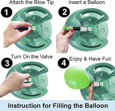 Disposable Helium Gas Tank Balloon for 30 Pieces Balloon