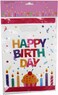 Loot Bags Happy Birthday 10 Pcs Set Colorful Plastic Party Favor Bags for Kids Birthdays Perfect for Gifts and Treats Pink