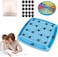 Magnetic Chess Game, New Multiplayer Magnetic Chess Games with Stones, Fun Table Top Family Magnet Game Set-Portable Chess Board for Children Over 6 Years Old and Adult Home Party Travel Supplies