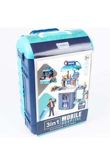 Bowa Mobile Hospital 3 in 1 With 38 Pcs Accessories 8123BP