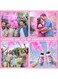 Gender Reveal Game Kit with Pink Powder Spray   Cast Your Vote Board, Boy or Girl Cards, Party Decoration Set   Baby Shower Gender Reveal Supplies