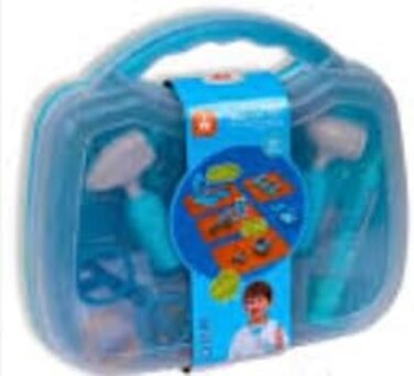 مجموعة ألعاب طبيب الأطفال كولورلاند-واندرلونغ (أزرق)