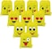 10 Pieces Colorful Drawstring Tote Bag,Emoji Drawstring Backpack Party Bags for Kids Girls and Boys, Goody Birthday Party Favor Bags Supplies for Kids