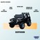 Lovely Baby Power Riding Car for Kids LB 1630DX, Electric Ride On Vehicle, Rechargeable Battery Operated Ride-on Jeep, Recommended For 1-6 Years - Red