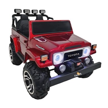 Lovely Baby Power Riding Car for Kids LB 1630DX, Electric Ride On Vehicle, Rechargeable Battery Operated Ride-on Jeep, Recommended For 1-6 Years - Red
