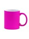 Matte Fluorescent Pink Ceramic Sublimation Coffee Mug - 11oz.