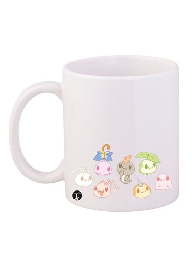 The Anime Digimon Mug White/Blue/Green