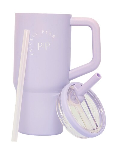 Pear Stainless Steel 20 Oz Hydrator 2.0 Water Bottle Lilac Logo