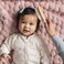 Natemia Quality Wooden Baby Hair Brush For Newborns &amp; Toddlers, Natural Soft Goat Bristles, Ideal For Cradle Cap, Perfect Baby Registry Gift