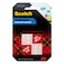 Scotch 108S-SQ-16 Removable Mounting Squares, 1-inch length (25,4mm). 16 squares/pack