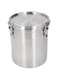 gernie Pet Food Storage Container, Stainless Steel Airtight Canister Leakage Proof Metal Food Storage Canisters for Dog Food, Cat Food, Coffee Bean Tea Cereal Home Kitchen (2500ML)