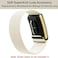 Soft Wristband with Luxe Accessories Comfortable with Whoop 4.0 Device, Stylish &amp; Affordable Replacement Band Strap, Soft Stretchy Fabric Strap Band with Gold Accessories  STARLIGHT
