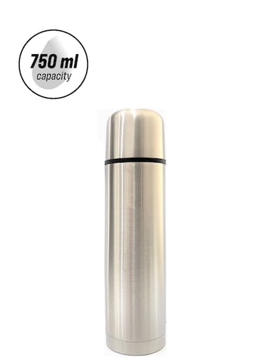 Vaccum Flask Stainless Steel Silver 750ml