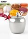 Stainless Steel Spice Jars Seasonning Box with Spoons,Multifunctional Seasoning Box, 250ml Large Apple Shaped Airtight Storage Box ,Equipped with Lid, High Temperature Resistance, Elegant Home Decor and Functional Storage