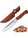 4.1 Inch Viking Knife with Sheath, Kitchen Chef Knives, Dagger, Steak Knife, High Carbon Steel, Suitable for Home, Camping, Outdoors, Restaurant, Fruit Peeling