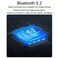 D6 OWS Ear-mounted ENC Noise Reduction Wireless Bluetooth 5.2 Earphones