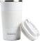 MahMir Tumbler Stainless Steel Vacuum Insulated Travel Mug Water Coffee Cup for Home Office Outdoor Works Great for Ice Drinks and Hot Beverage (510ml, White)