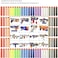 Refill Bullet Darts for Nerf N-strike Elite Series Blasters, 200 Pieces, 7.2cm, by MahMir ( Pack Of 200 pcs Mutli Color)