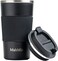 MahMir Tumbler Stainless Steel Vacuum Insulated Travel Mug Water Coffee Cup for Home Office Outdoor Works Great for Ice Drinks and Hot Beverage (510ml ,Black)
