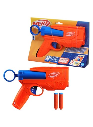 Nerf N Series Ward Blaster, 2 Nerf N1 Darts Compatible Only with Nerf N Series Blasters, Kids Outdoor Games, Ages 8+