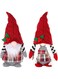 PERMORMAK Caseeto 2Pcs Christmas Gnomes Decorations Set Handmade Santa Gnome Plush Ornaments Christmas gonk Dwarf Elf Household Felt Decoration Ornaments Valentine Day Thanksgiving Day Gift