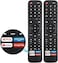 New Universal Remote for All TV Remote, 2 PACK Replacement Control EN2A27 for Smart-TV-Remote, with Netflix, Prime Video, YouTube, Google Play Buttons (PACK OF 2)
