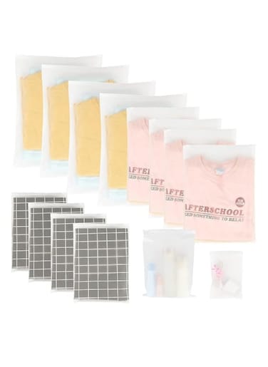 Clothes Packaging Bags,25PCS Strong &amp; Durable Resealable 3 Mil Thick Packaging Bags Clothing Thick Apparel Plastic Bag for Shipping Packing Business Travel
